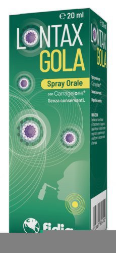 Fidia Farmaceutici Spa Lontax gola spray orale fidia 20ml