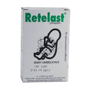 Retelast Baby Rete Ombelicale Elastica Pretagliata 4 Reti