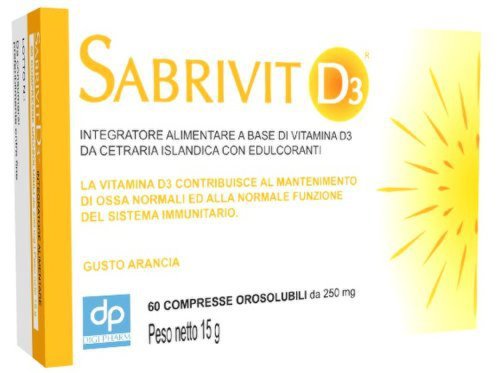 Digi-pharm Sas Di Carlevaris G Sabrivit d3 digi-pharm 60 compresse