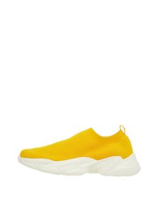 Bianco biacase strikkede sneakers kvinder gul