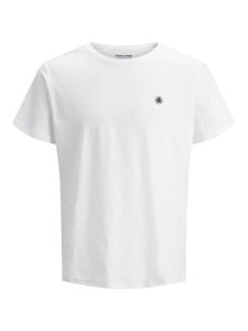 JACK & JONES Logobadge T-shirt Mænd White