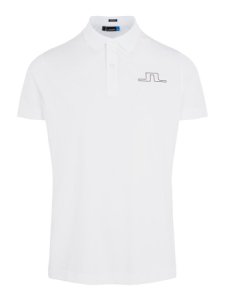 J.LINDEBERG Alan Reg Fit Polo Shirt Man White