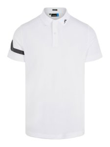 J.LINDEBERG Heath Reg Fit Polo Shirt Man White