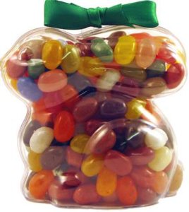 Assorted Gourmet Jelly Bean Bunny - Crouching